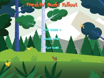 Freakin' Duck: Fallout iPad screenshot