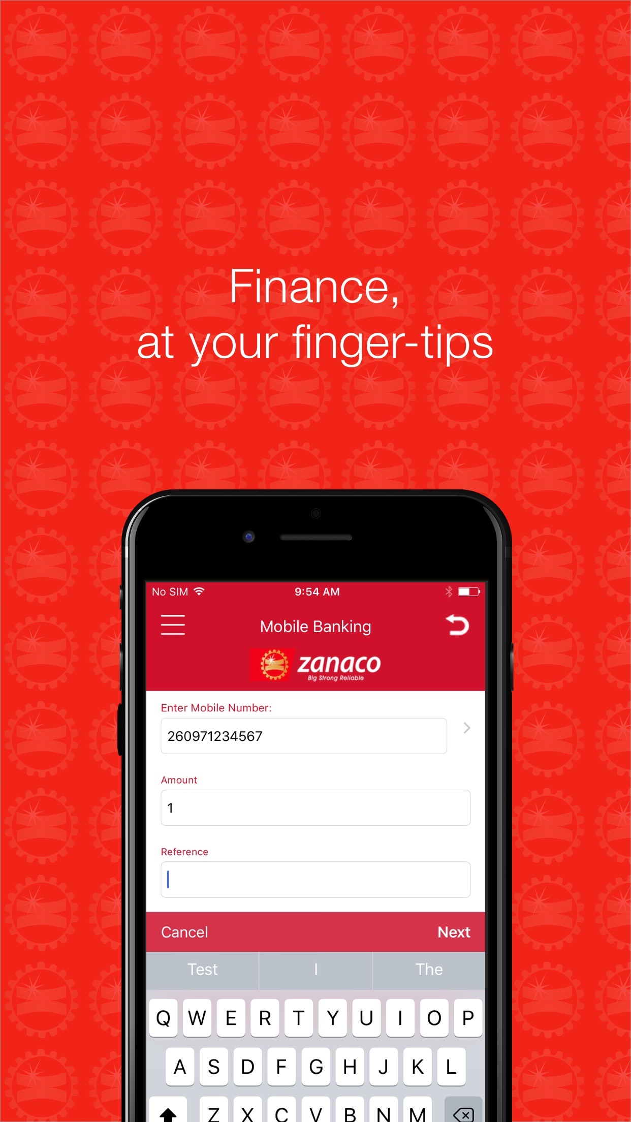 Screenshot 4 of ZANACO Mobile