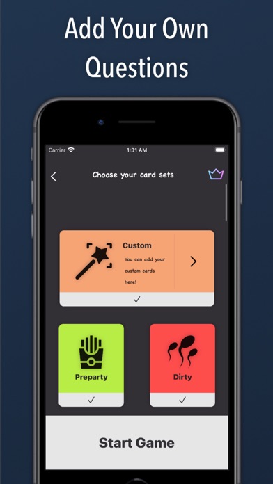 I have never - The Party Game Screenshot