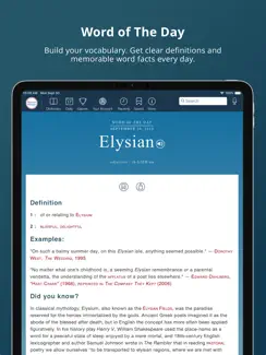 Merriam-Webster Dictionary iPad image 3
