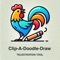 "Clip-A-Doodle-Draw" is a simple drawing tool that can be used while playing soccer and other game videos