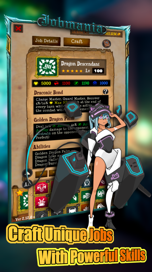 #3. Jobmania Eternal Dungeon (iOS) 게시자: Aubrey Puan