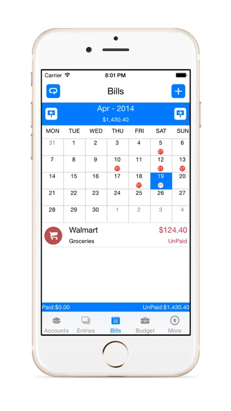 Money Log - Budget Manager screenshot 4 of 5