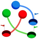 Connect Balls Golf Puzzle