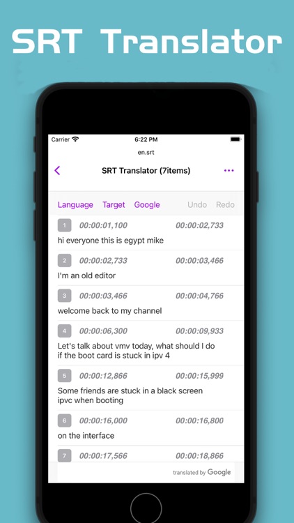 SRT Translator