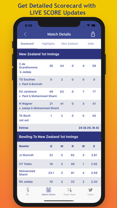 Screenshot #2 pour Cricket Fever: Live Scores