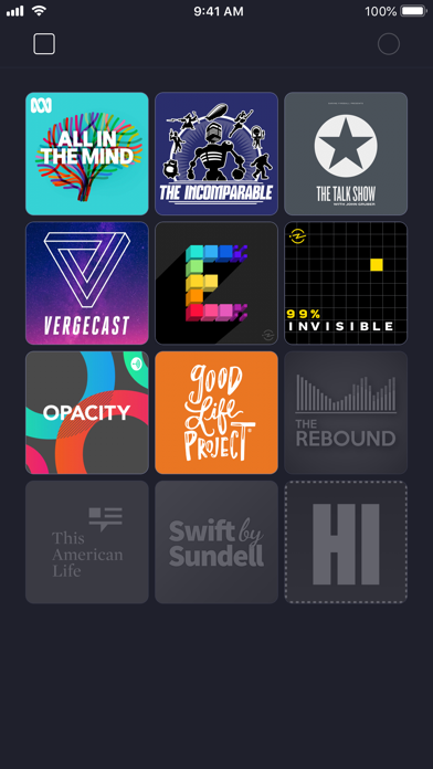 Network - Podcast App iPhone screenshot 1 - News app