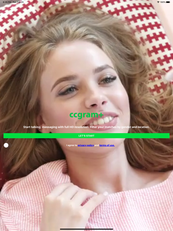 Screenshot #4 pour CCGram+ Live Video & Text Chat