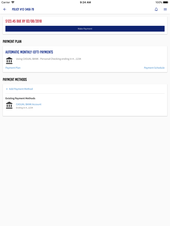 Halifax Ins iPad screenshot 4 - Business app