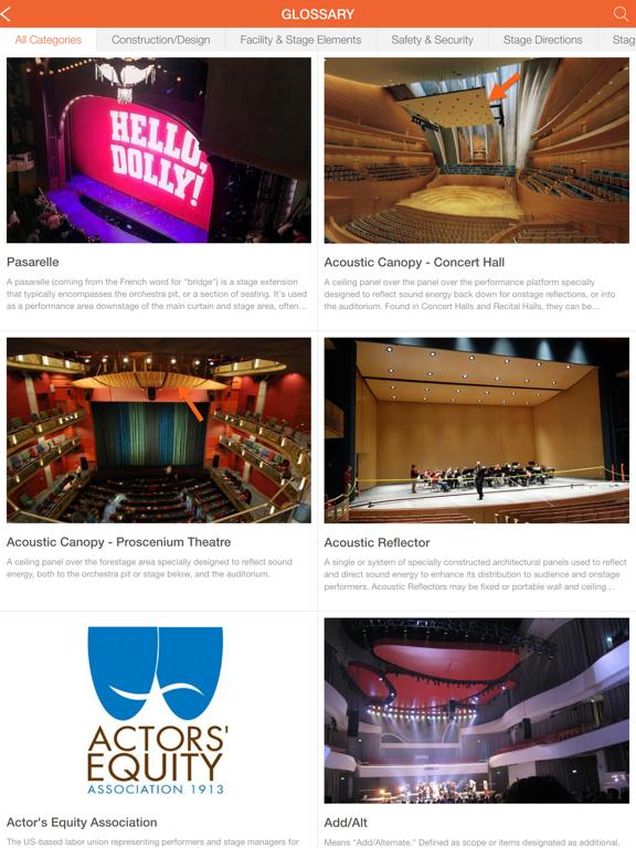 TheatreDNA iPad screenshot 2 - Education app