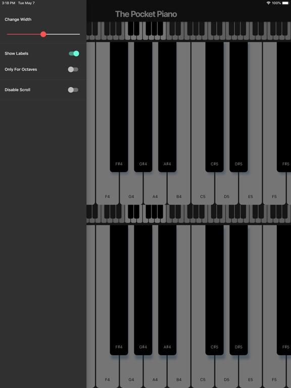 Screenshot #5 pour The Pocket Piano