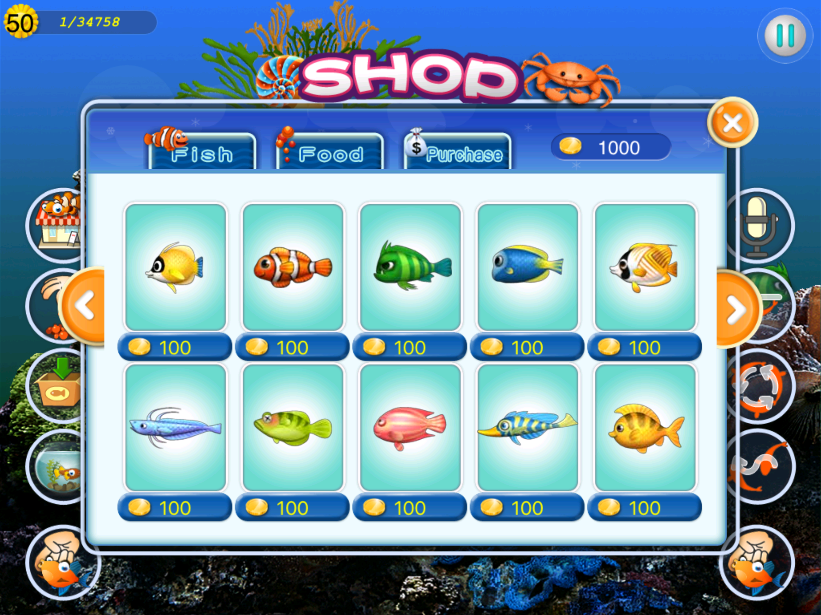 Aquarium Fishing screenshot 9
