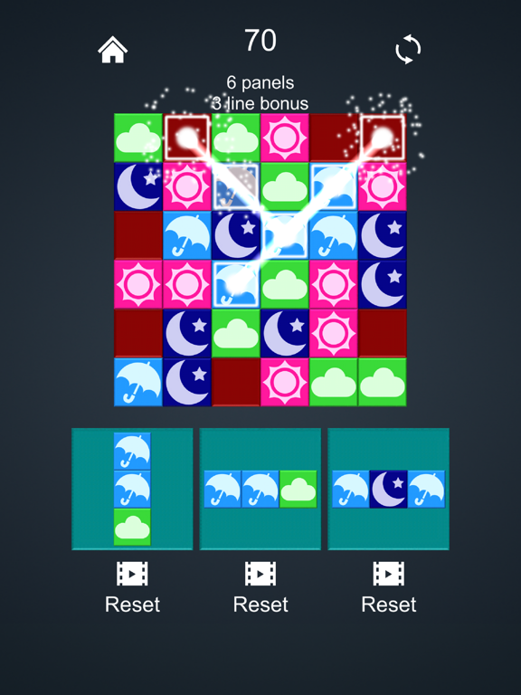 Weather Match Puzzle iPad screenshot