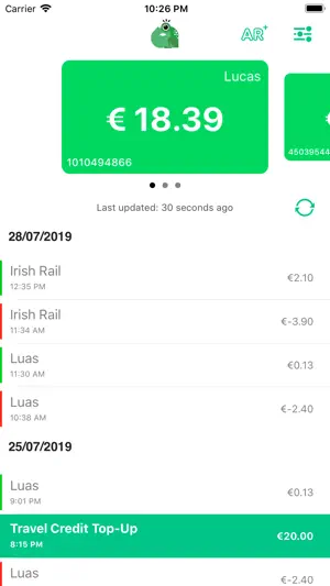 Leap Card #1 screenshot 1