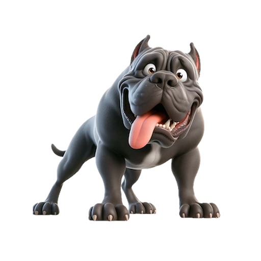 Crazy Cane Corso Stickers icon