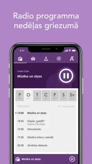 Latvijas Kristīgais radio LKR screenshot 1