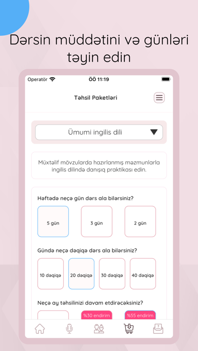 Azeringilisce İngilis dili Screenshot