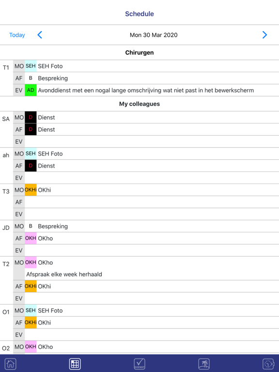 MedSpace Rooster iPad screenshot 1