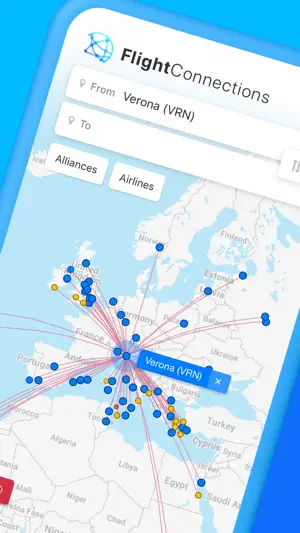 FlightConnections screenshot 1
