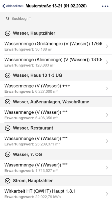 vkw Energiecockpit mobil iPhone screenshot