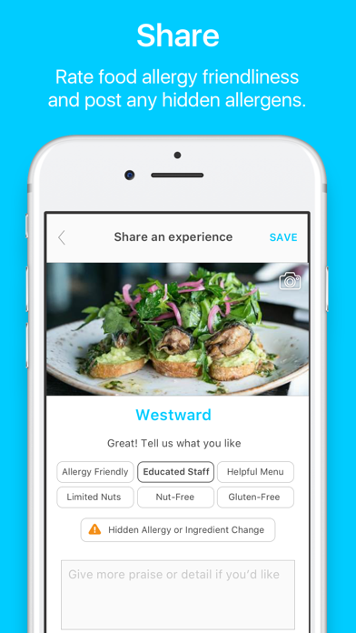 Spokin - Manage Food Allergies Screenshot