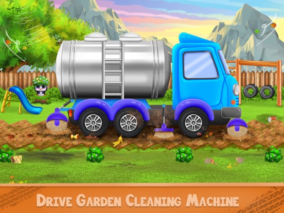 Afval Vrachtwagen Simulator iPad app afbeelding 2