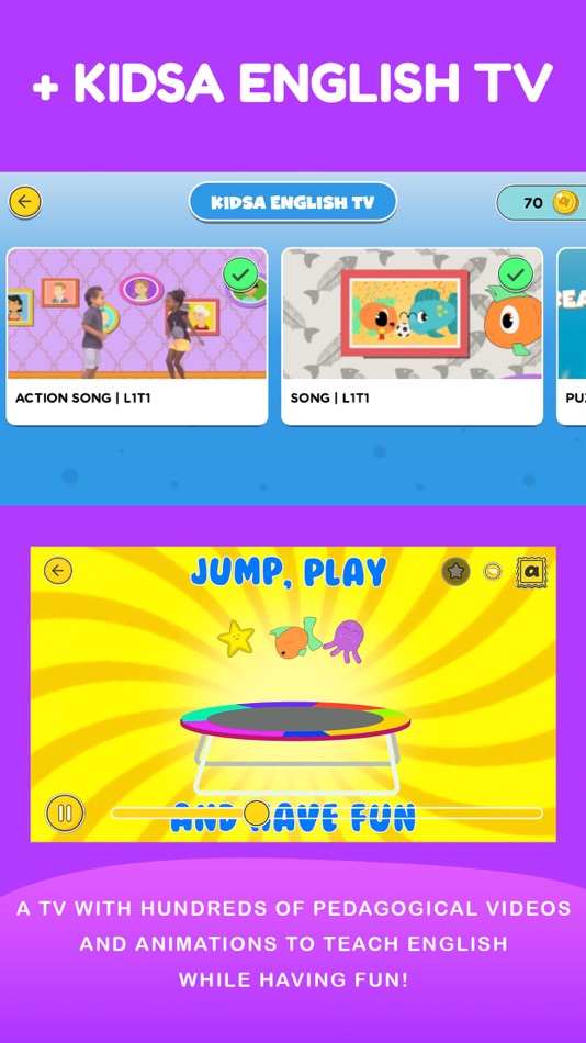 #2. The First English (iOS) 由: 360e1 entretenimento
