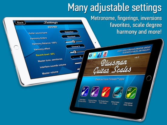 Bluesman Guitar Scales iPad screenshot 4 - Music app