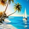 Escape to the beach anytime with Summer Beach Wallpaper