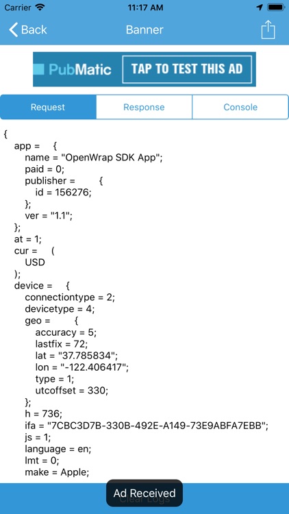 OpenWrap SDK App screenshot-3