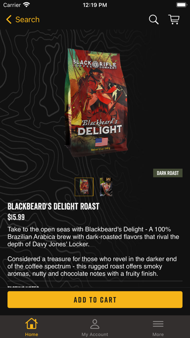 Black Rifle Coffee Company Screenshot