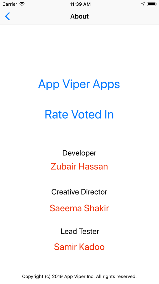 #5. Voted In (iOS) 来自: App Viper Inc.