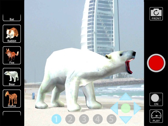 Animal Camera 3D - AR Cam iPad screenshot 4 - Photo & Video app
