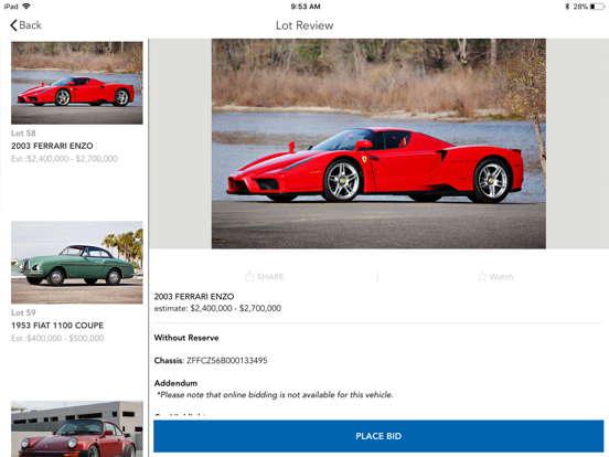 Screenshot #4 pour Gooding Christie's