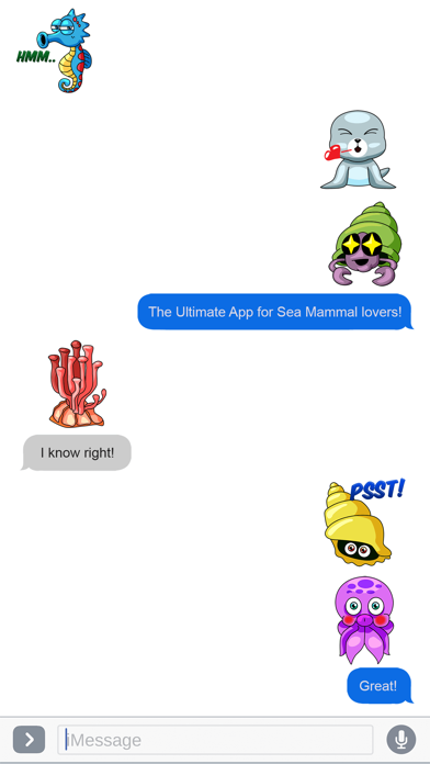 Seamoji - Sea Animal Emojis Screenshot