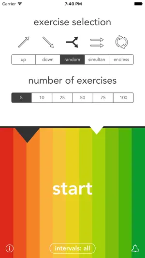 Auricula: Interval Ear Trainer screenshot 1