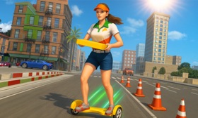 Pizza Delivery Running Game TV