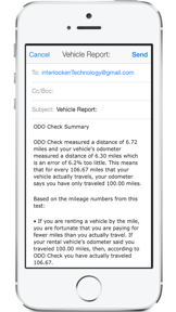 ODO Check screenshot