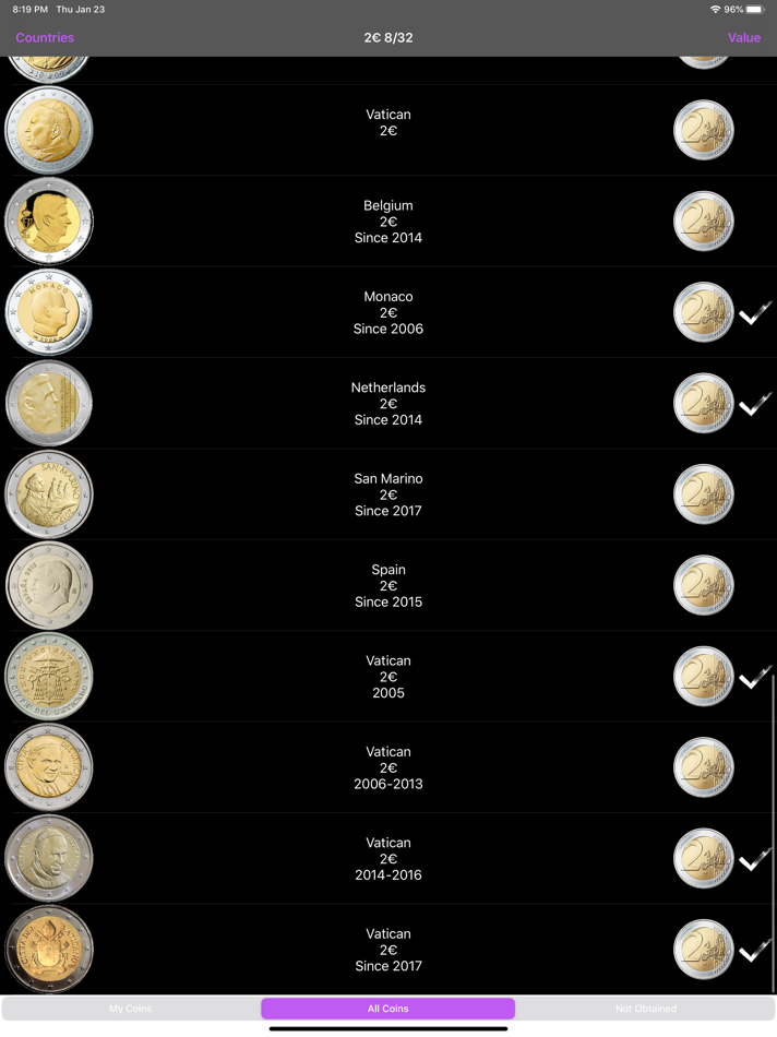 #6. Euro Coins (iOS) By: Aleksandr Kurdiukov