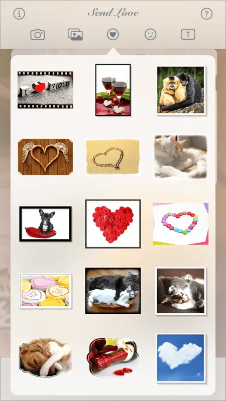 Mon amour • Cartes de voeux screenshot 3 of 10