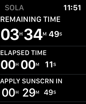‎Sola: Sun UV & Vitamin D Timer Screenshot