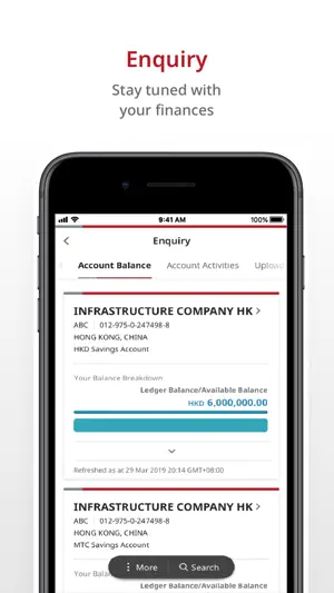 BOCHK iGTB MOBILE screenshot 4