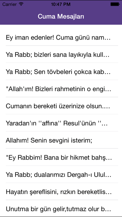 Screenshot #3 pour Dini Cuma Mesajları