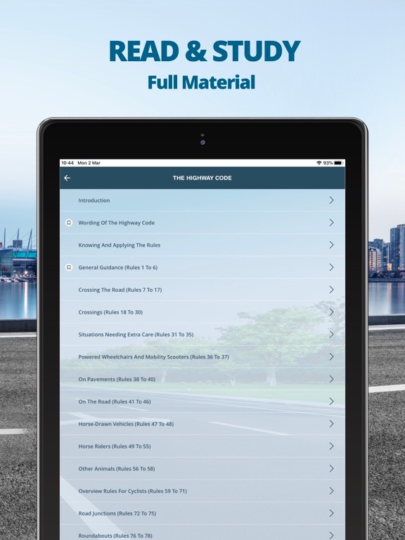 Screenshot #5 pour UK Highway Code 2025