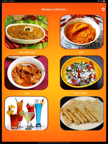 Hindi recipes - Indian Foodys iPad screenshot