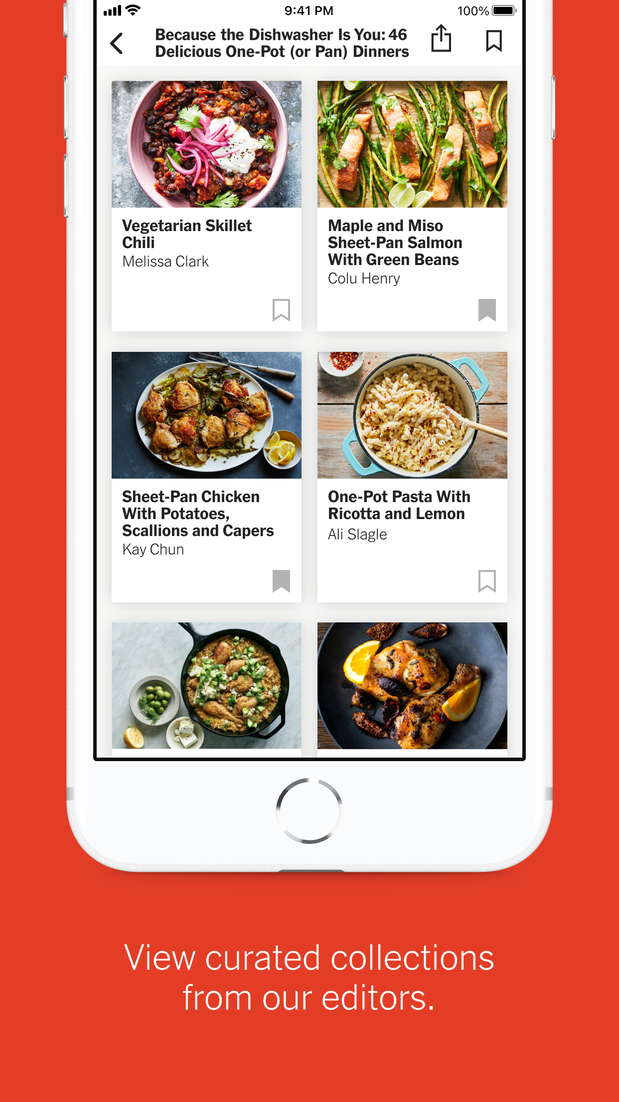 NYT Cooking: Quick Tasty Meals screenshot 2