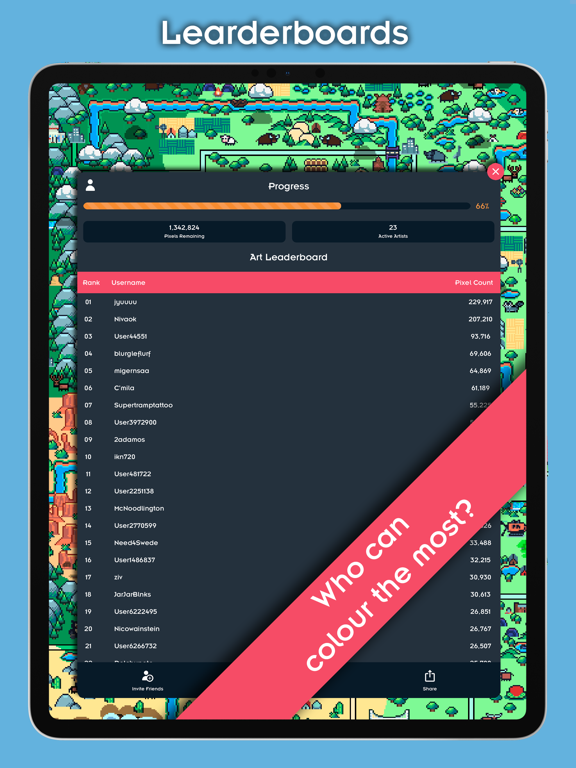 Color by Pixel Paint by Number iPad screenshot 7 - Games app