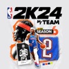 『NBA 2K24』の「マイチーム - iPadアプリ