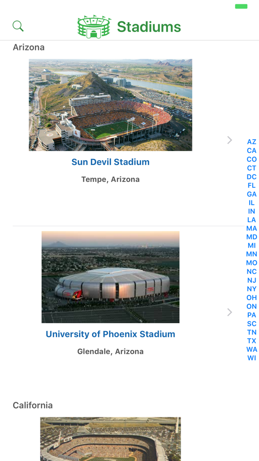 #1. Stadiums of Pro Football (iOS) By: iStuff