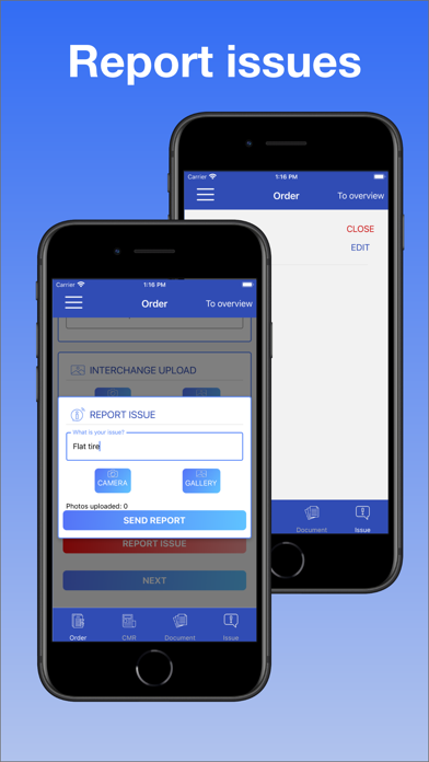 Trans-IT driver app Screenshot